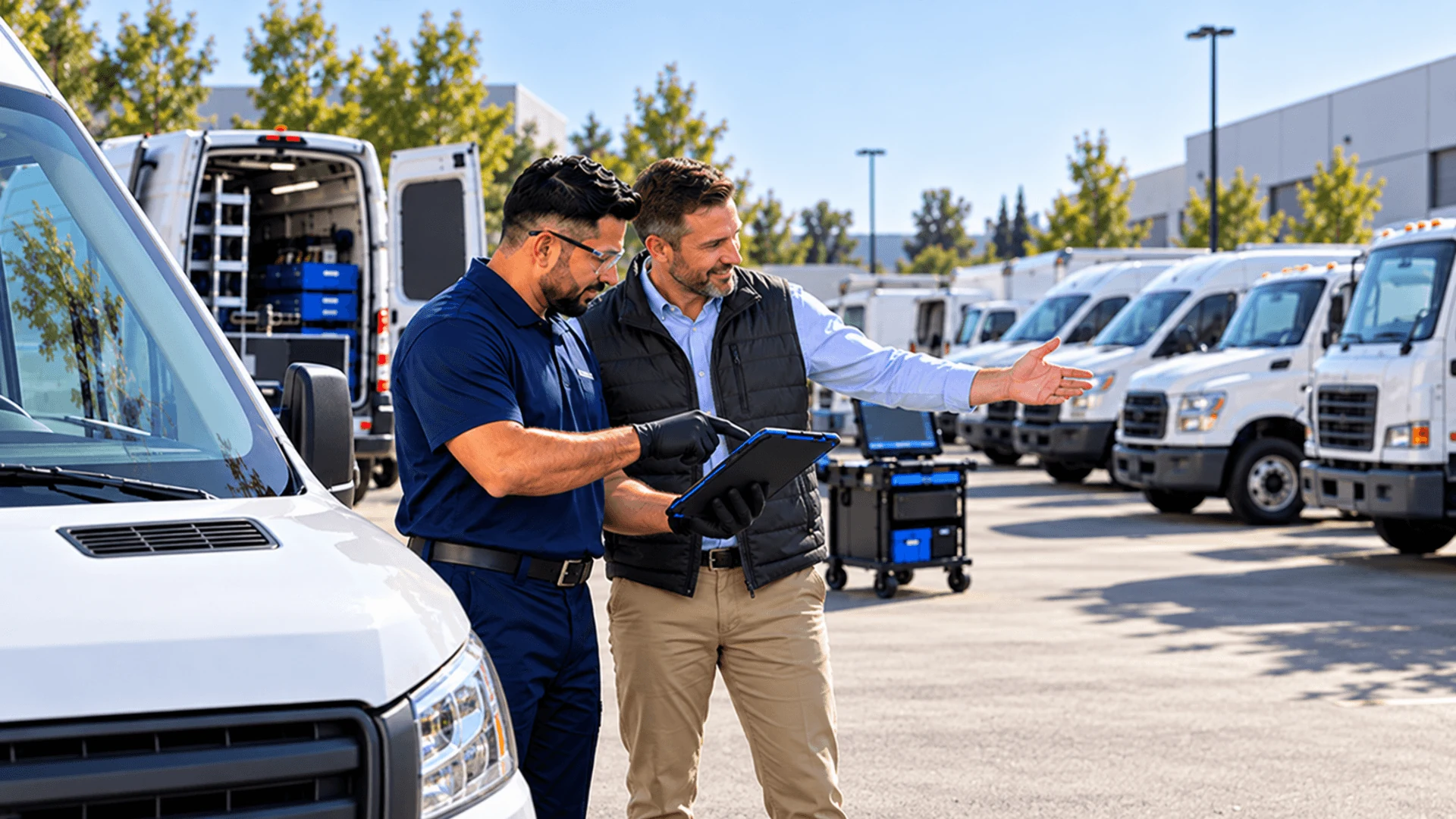 Fleet and commercial auto glass