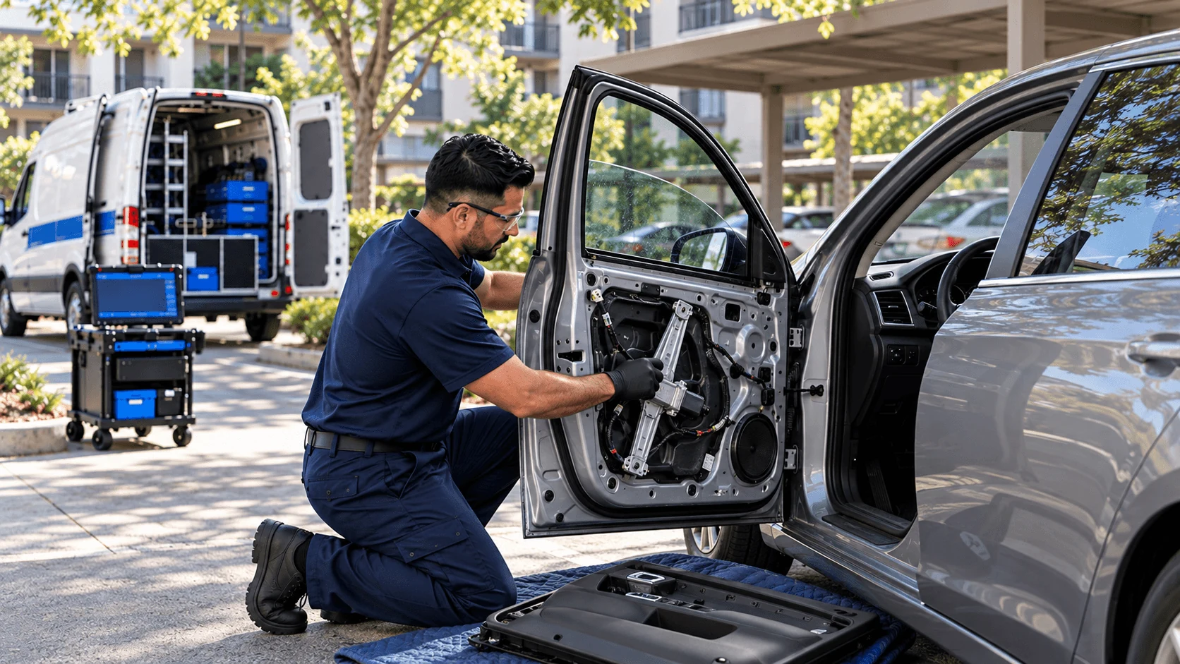 Window regulator repair Window regulator repair